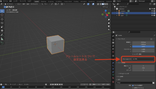 フレームレートについて