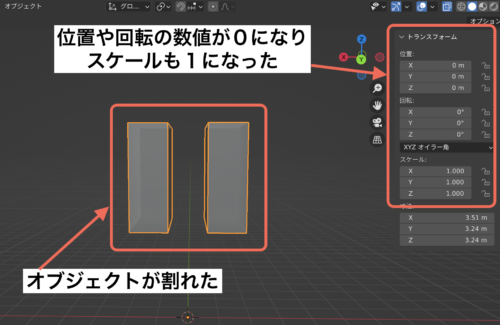 全トランスフォームを適用